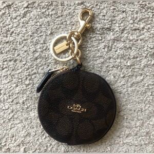 NWOT Authentic Coach Coin Pouch/Bag Charm